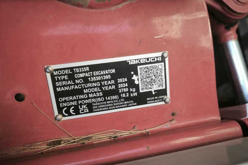 OmecoHub - Immagine TAKEUCHI TB335R